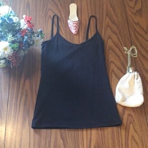 Bke black medium cami women’s cotton and spandex